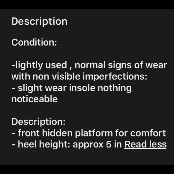 Jessica Simpson platform heels - Picture 7 of 7